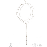 "Think Like A minimalist" Silver Metal Multi Layer Choker Chain Necklace Set