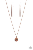 "Hold on To Hope" Copper Metal " HOPE " Inspirational Necklace Set