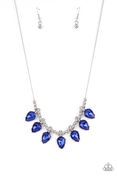 The United States brings back Western jewelry] Brand new Swarovski light blue  rhinestone necklace - Shop wingsofhopevintageanddesign Necklaces - Pinkoi